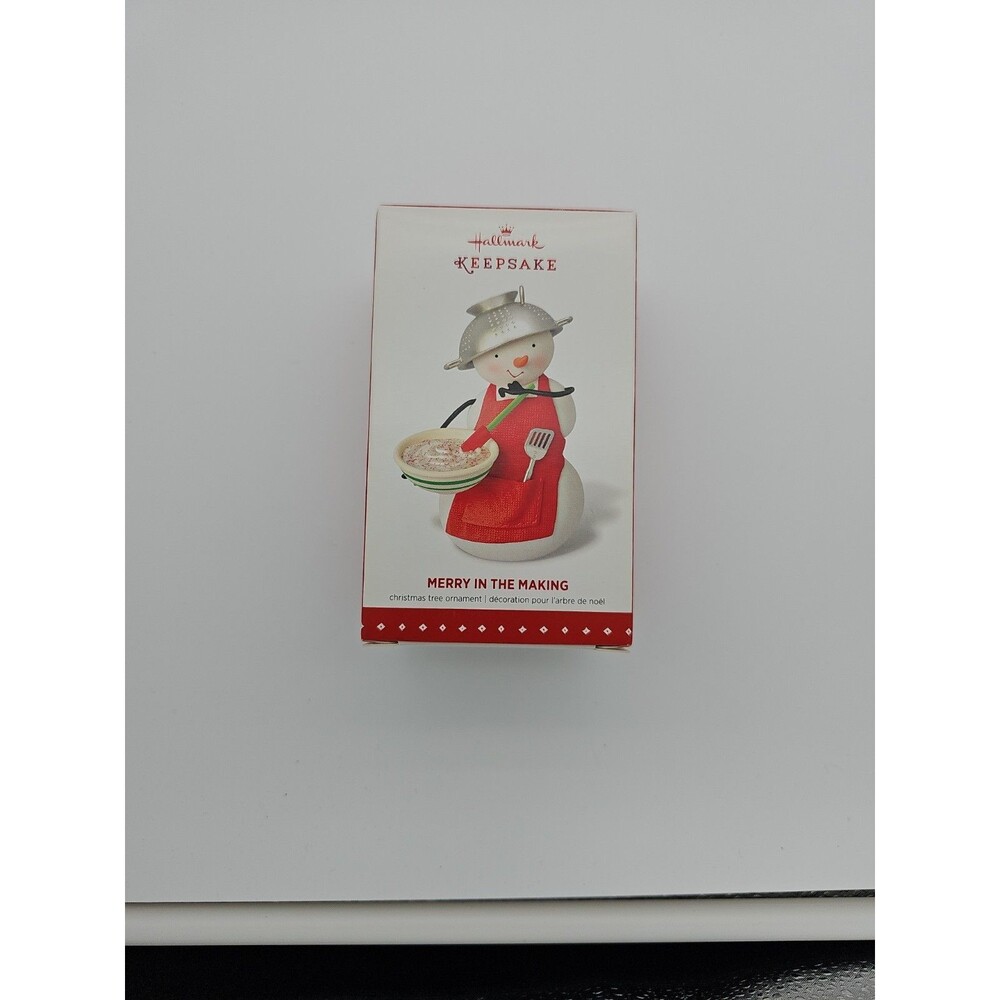 Hallmark Keepsake Ornaments Merry In The Making Kitchen Snowman 2015